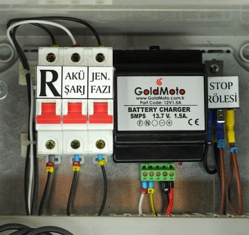 Otomatik Transfer Panosu Komple Trifaze ve Monofaze SM-00841