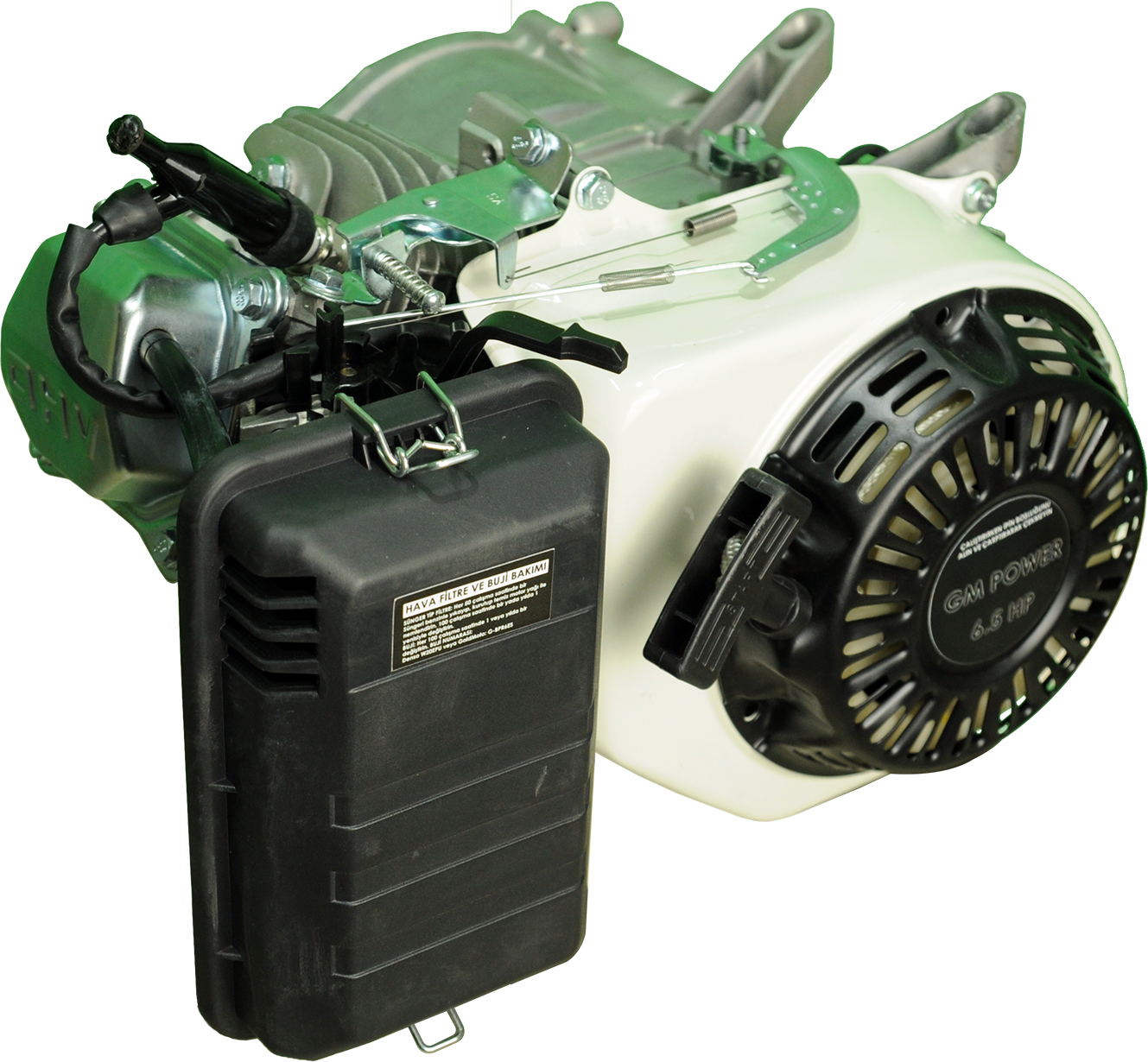 GMPOWER GM200J-2 Benzinli Motor 6.5 Hp İpli Krank Mili Konik