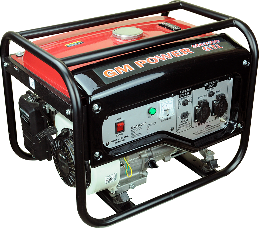 GMPOWER GM3500GTİ Benzinli Jeneratör 3,5 Kva Monofaze