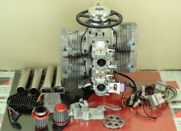 BENZİNLİ MOTOR 550cc - 49.62 hp MARŞLI JENERATÖRLÜ
