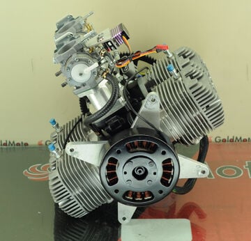 BENZİNLİ MOTOR 730cc - 63.5hp MARŞLI JENERATÖRLÜ