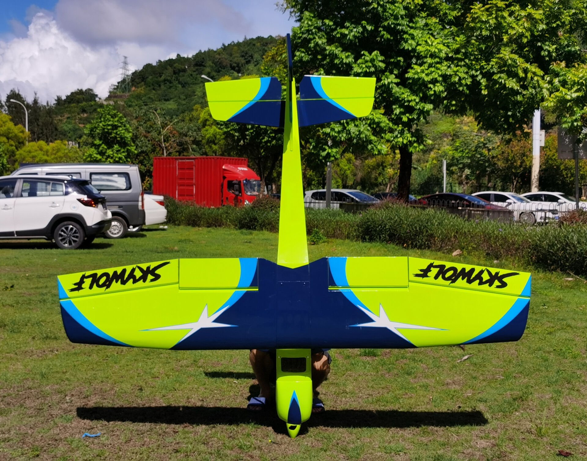 SKYWOLF 88'' 2.24M V2 YEŞİL MAVİ BEYAZ