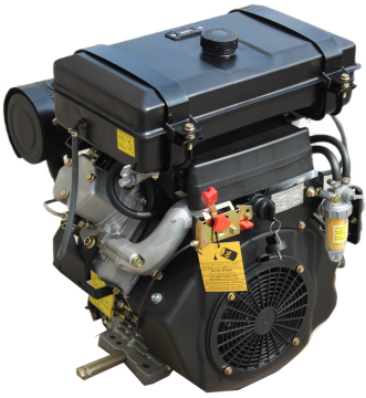 Goldmoto Dizel Motor GM2V88 20Hp - Uzun Konik 2v870