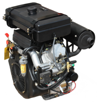 Goldmoto Dizel Motor GM2V88 20Hp - Uzun Konik 2v870
