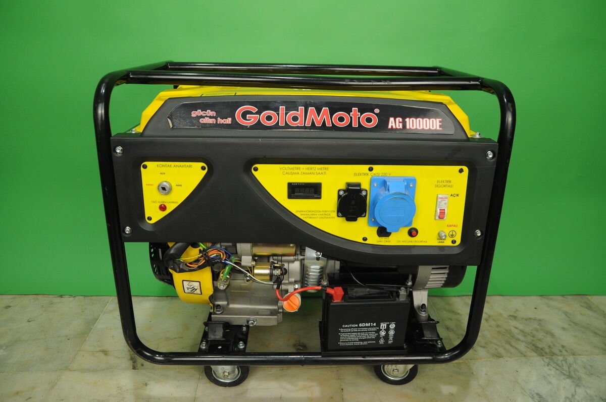 Goldmoto Benzinli Jeneratör Marşlı AG10000E