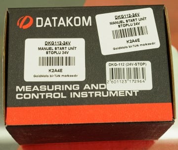 Datakom DKG-112 24V Jeneratör Motor Koruma Cihazı