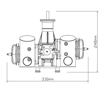 BENZİNLİ MOTOR 185cc 18.5hp
