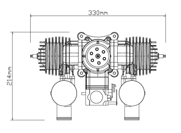 BENZİNLİ MOTOR 185cc 18.5hp