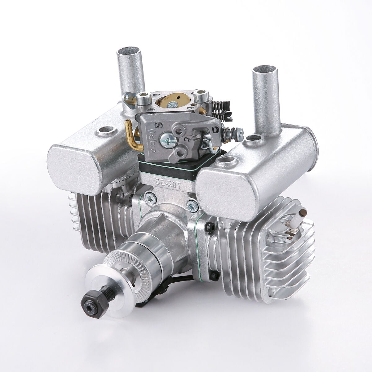 BENZİNLİ MOTOR 20cc 2.8hp ÇİFT SİLİNDİRLİ