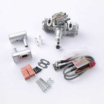 BENZİNLİ MOTOR 20cc 2.8hp ÇİFT SİLİNDİRLİ
