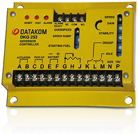 Datakom Governor Kontrol Modülü DKG253