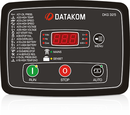Datakom Hazır Jeneratör Kumanda Panosu DKG325