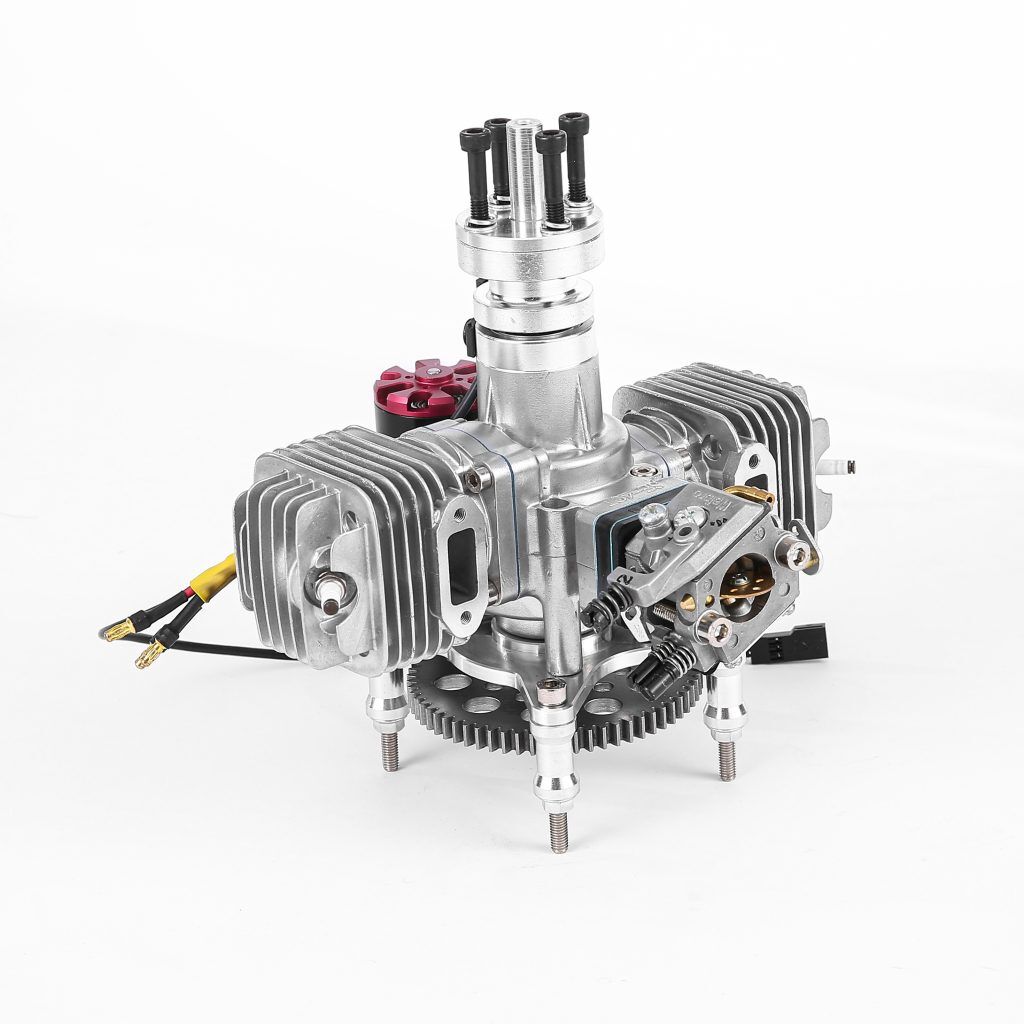 BENZİNLİ MOTOR 40cc 4.6hp ÇİFT SİL. - MARŞLI