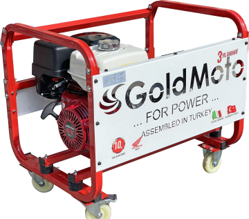 GoldMoto GM9.5BJH Benzinli Jeneratör Monofaze