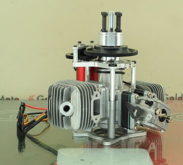 BENZİNLİ MOTOR 70cc 7.9hp ÇİFT SİLİNDİRLİ - MARŞLI