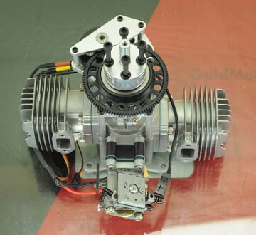 BENZİNLİ MOTOR 70cc 7.9hp ÇİFT SİLİNDİRLİ - MARŞLI