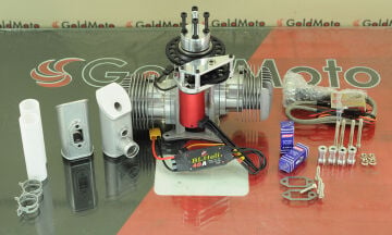 BENZİNLİ MOTOR 70cc 7.9hp ÇİFT SİLİNDİRLİ - MARŞLI