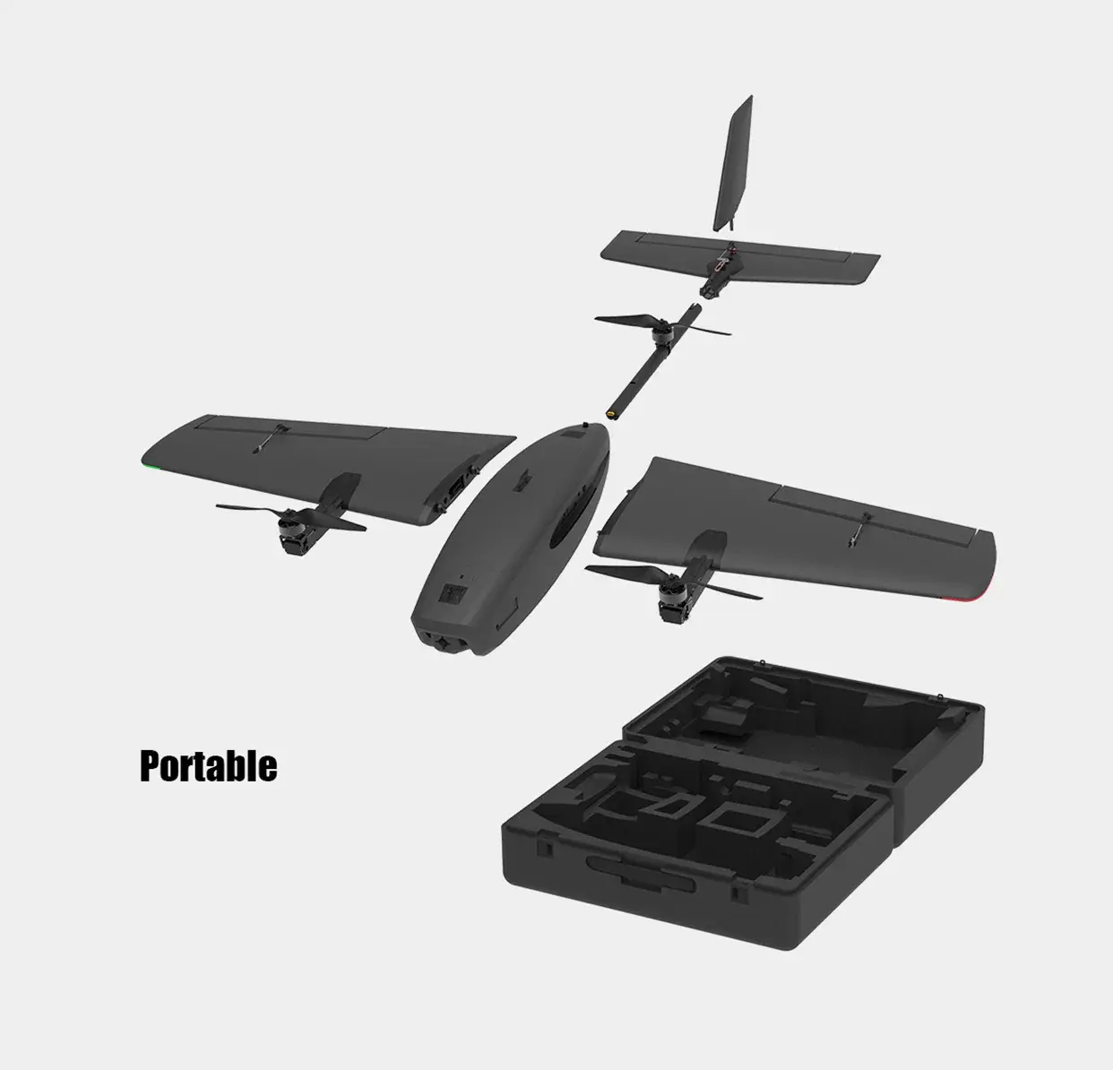 HEEWING FPV SERİSİ T2 CRUZA VTOL PNP 45 FULL SET