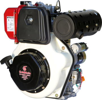 GoldMoto GM192FBE-G7 Dizel Motor 12 Hp Marşlı Krank Mili Konik