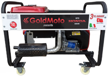 GoldMoto GM16TBJH Benzinli Jeneratör 14kVA Trifaze Marşlı