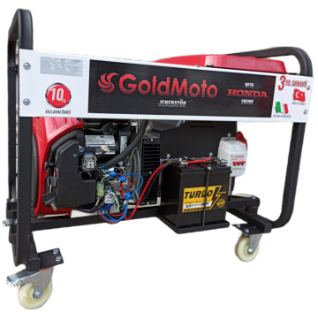 GoldMoto GM16TBJH Benzinli Jeneratör 14kVA Trifaze Marşlı