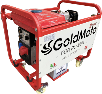 GoldMoto GM220DJK Dizel Kaynak Jeneratörü 220A DC Marşlı