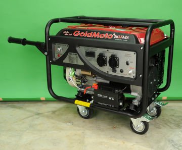 GM3.5BJEA Benzinli Jeneratör 3.75kVA Monofaze Marşlı Otomatik Jigleli