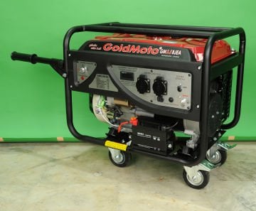 GM3.5BJEA Benzinli Jeneratör 3.75kVA Monofaze Marşlı Otomatik Jigleli