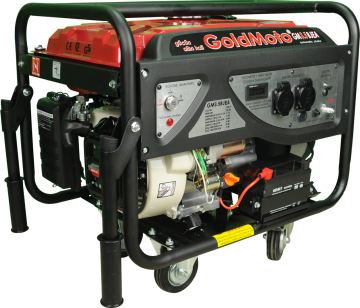 GM3.5BJEA Benzinli Jeneratör 3.75kVA Monofaze Marşlı Otomatik Jigleli