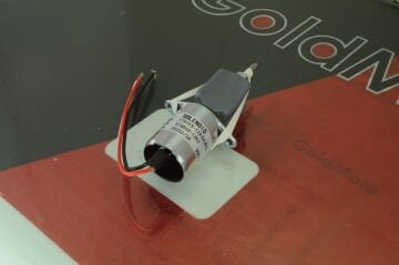 Stop Selenoid Bobini 12V 3 Kablolu Kafadan Flanşlı ST4860-12K3