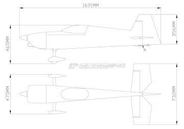 EDGE 540 67'' 1.7M GRİ YEŞİL BEYAZ