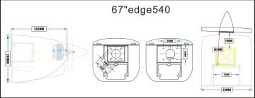 EDGE 540 67'' 1.7M GRİ YEŞİL BEYAZ