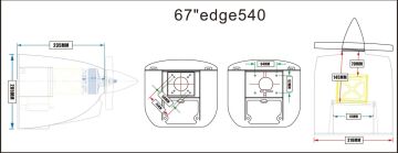 EDGE 540 67'' 1.7M GRİ YEŞİL BEYAZ