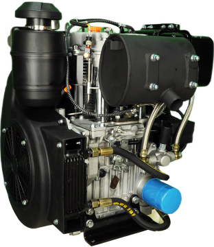 GoldMoto GM292F-G1 Dizel Motor 22.4 Hp Marşlı Krank Mili Konik Uzun