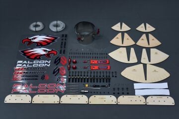 FALCON 110'' 2.8M BEYAZ YEŞİL SİYAH
