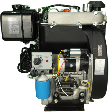 GoldMoto GM292F-G2 Dizel Motor 22.4 Hp Marşlı Krank Mili Konik Kısa