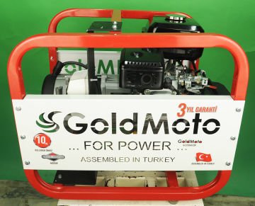 GoldMoto GM4.4BJBSV Benzinli Jeneratör 4kVA Monofaze