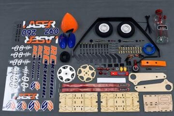 LASER 88'' 2.23M BEYAZ TURUNCU MAVİ