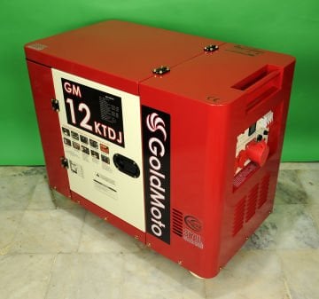 GoldMoto GM12KTDJ Dizel Jeneratör 10Kva Trifaze Marşlı Kabinli