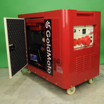 GoldMoto GM12KTDJ Dizel Jeneratör 10Kva Trifaze Marşlı Kabinli