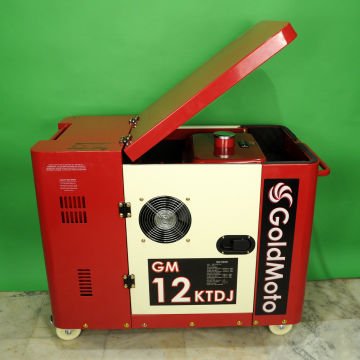 GoldMoto GM12KTDJ Dizel Jeneratör 10Kva Trifaze Marşlı Kabinli