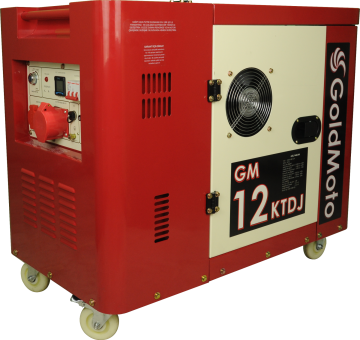 GoldMoto GM12KTDJ Dizel Jeneratör 10Kva Trifaze Marşlı Kabinli
