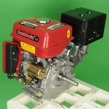 Benzinli Motor 15Hp Marşlı Krank Mili Konik Uzun GM440JEU