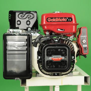Benzinli Motor 15Hp Marşlı Krank Mili Konik Uzun GM440JEU