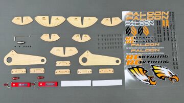 FALCON 82'' 2.1M BEYAZ TURUNCU MAVİ - PNP**