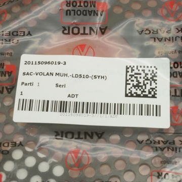 Antor Volan Muhafaza Sacı Siyah 3LD450 3LD510 A20115096019-3