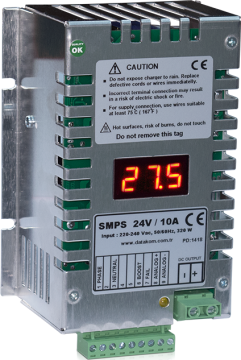 Datakom SMPS2410D Akü Şarj Cihazı Ekranlı