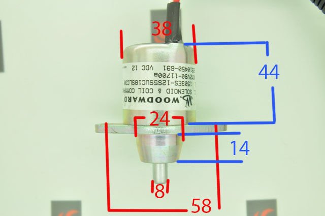 STOP SELONOİD BOBİNİ 1503ES-12K5SUC18S