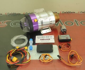 TURBOJET MOTOR XiCOY 132N
