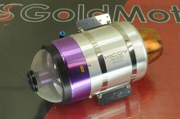 TURBOJET MOTOR XiCOY 240N